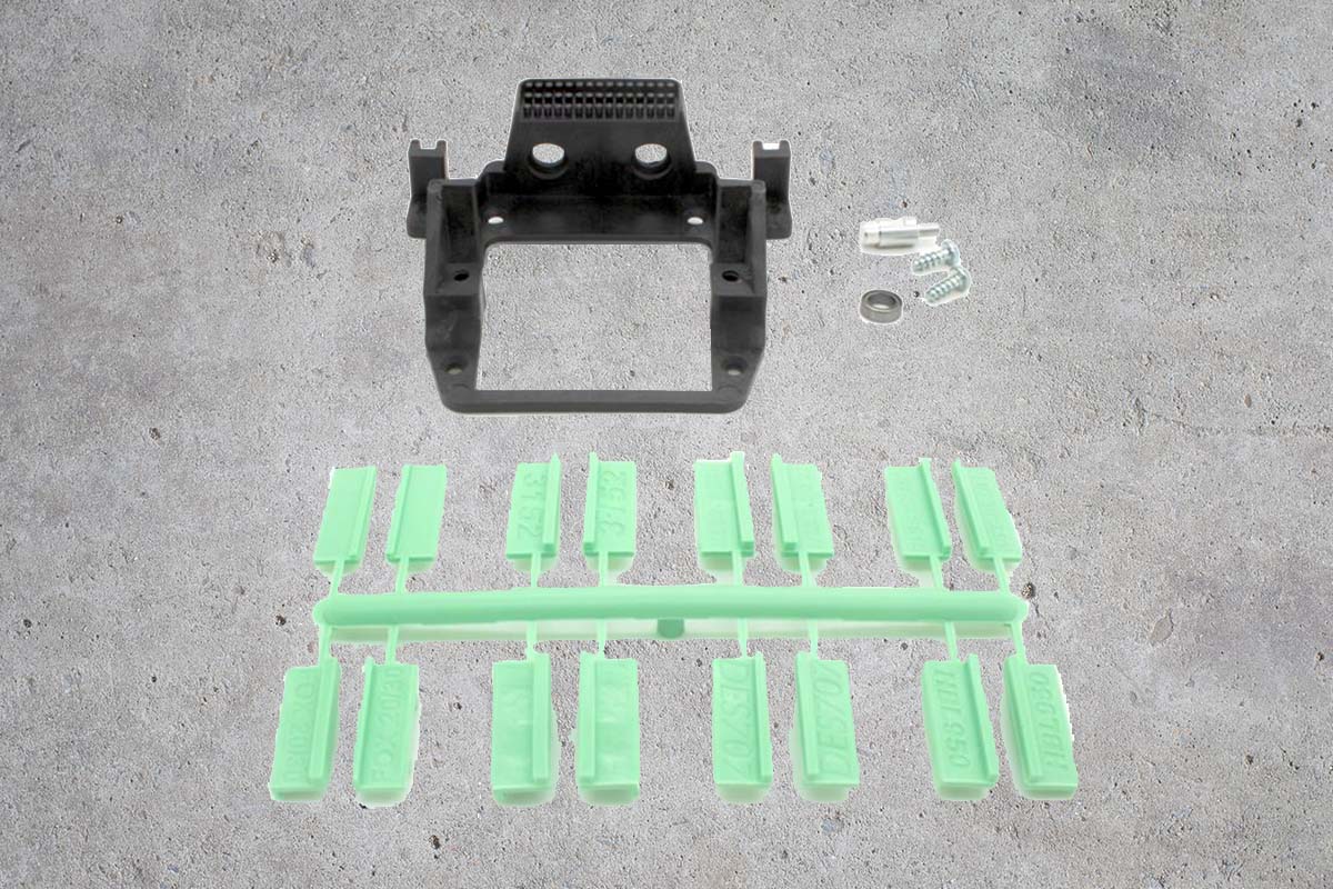 Servorahmen Typ KST mit Gegenlager für KST 20 mm Servos