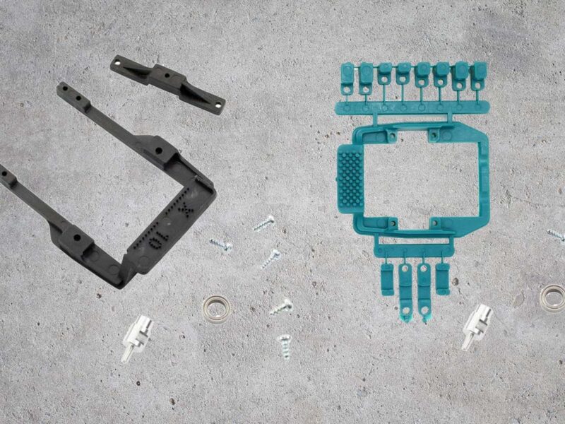 Kestrel H401 Anlenkungsset Überkreuz, Rahmen und Zubehör